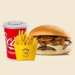 Mushroom Burger (Small Combo)