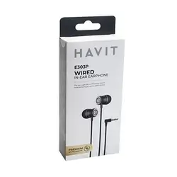 Havit E303P In Ear Earphones Black
