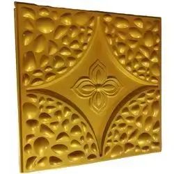 3D Wall Panels  Golden  D183