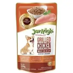 Jerhigh Grilled Chicken Meat In Jelly 130g