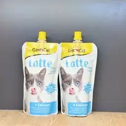 Gim Cat Latte Milk 200ml×2Pcs