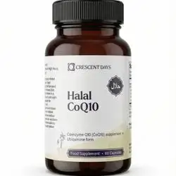 Halal coQ10 60 capsules 100Mg
