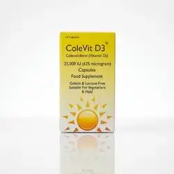 ColeVit D3 (25,000 IU - 15 Capsules)