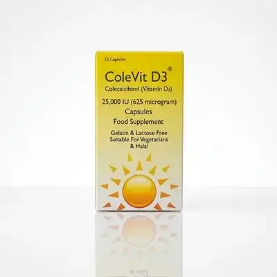 ColeVit D3 (25,000 IU - 15 Capsules)