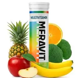 Meravit Multivitamin 20 Tablets Effervescent, Mera