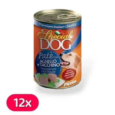 Special Dog Adult Paté with Lamb and Turkey x12