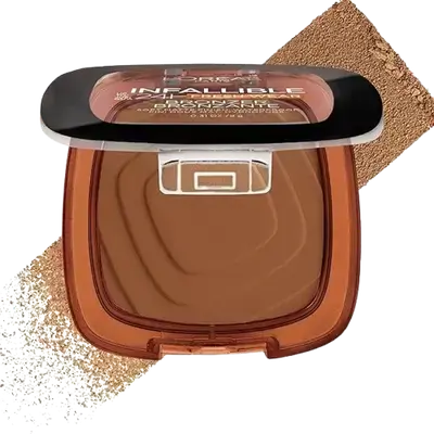 INFALLIBLE Up To 24H Fresh Wear Soft Matte Finish Bronzer 400 TAN DORE 9g _ L'OREAL PARIS