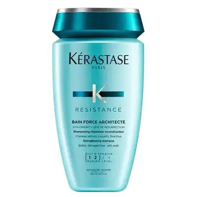 RESISTANCE Strengthening Shampoo for Brittle Damaged Hair & Spilt Ends 250ml _ KERASTASE PARIS