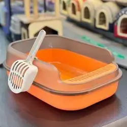 Cat Open Litter Box 