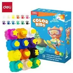Deli  Finger Paint12colors