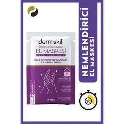 Clay And Hemp Oil Peeling Hand Mask 35 Ml