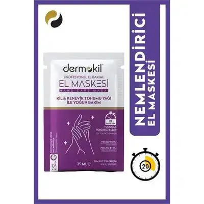 Clay And Hemp Oil Peeling Hand Mask 35 Ml