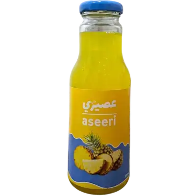 Aseeri Pineapple Juice (Glass Bottle, 300 ml)