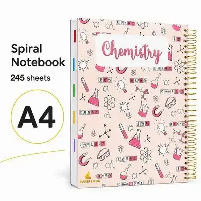 Chemistry notebook 'A4 SIZE '245 SHEETS
