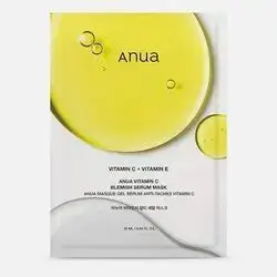 Vitamin C + Vitamin E Blemish Serum Mask ANUA 25ml