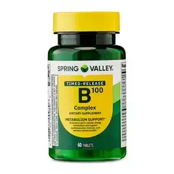 B Complex 100 60tabs Spring Valley