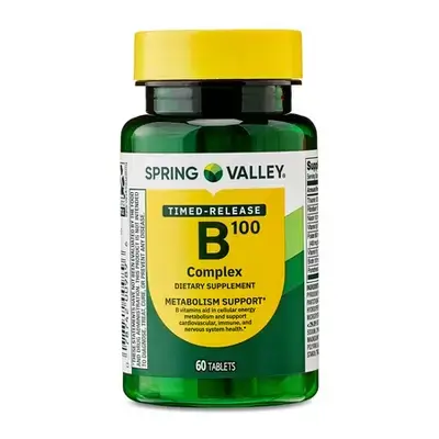 B Complex 100 60tabs Spring Valley
