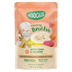 Moochie Tuna & Salmon Broth 40g