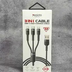Yesido 3In1 Cable CA91