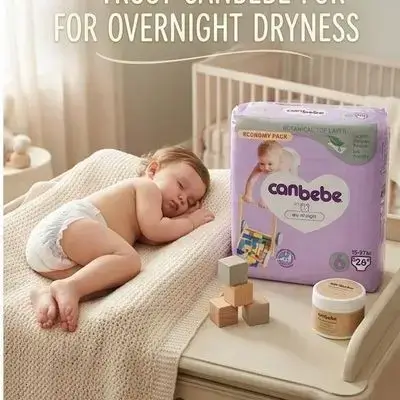 Canbebe Diapers 6 (15–27 kg) 26 Diapers
