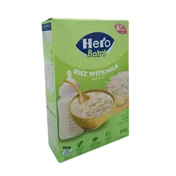Hero Baby Rice Cereal with Milk 200g