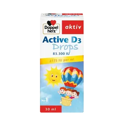 Active D3 Drops 30ml _ Doppel herz
