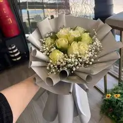 White Rose Bouquet