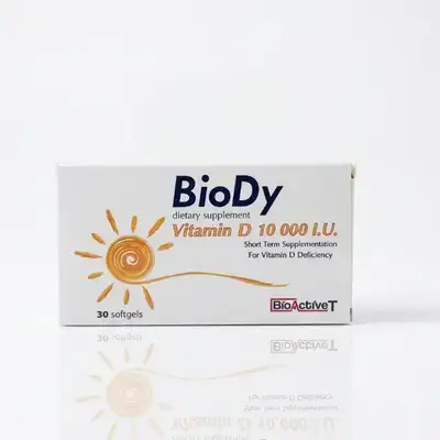 BioDy (Vitamin D 10 000 I.U. - 30 Softgels)