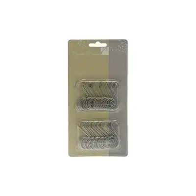 Tree Hooks 40 Pcs Sılver