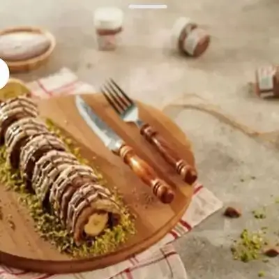 Nutella Crepe Roll