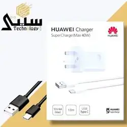 Charger Kit (huawei) usb to type C (Max 40W) 10V4A (Head and Cable)
