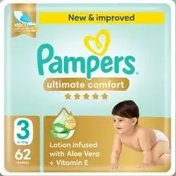 Pampers No 3 ( 6-10 Kg) Diapers