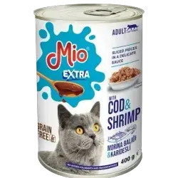 Mio Adult Cat With Cod & Shrimp Flavour 400g