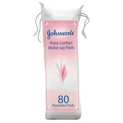 Johnson's Makeup Cotton Pads - 80pads | جونسون قطن ازالة مكياج - 80 قطعة