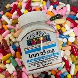21st century Iron 65 mg 60 tablet