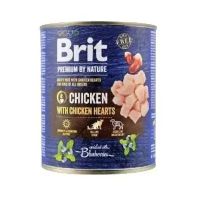 Brit chicken & Chicken Hearts 800g