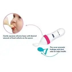 Silicone Squeeze Feeder - Blue