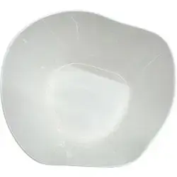 Kutahya Skallop Kase Krem 23cm