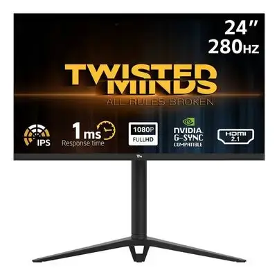 Twisted Mind 24" FHD 280Hz 0.6ms IPS Gaming Monitor