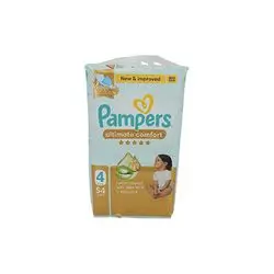 Pampers Ultimate Comfort Size 4 54 Pieces New Born