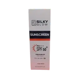 Sunscreen silky for Oily Skin 02 Daily Matt 50ml _ Silky Glow