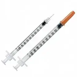 syringe insulin 1 cc 100 Pcs