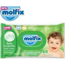 Molfix Baby Wet Wipes 60pcs