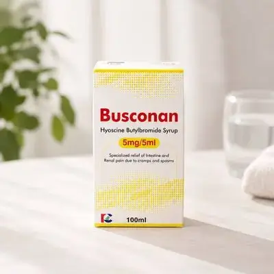 Busconan Hyoscine Butylbromide Syrup 5mg/5ml (100ml)