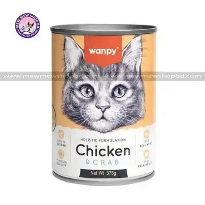 Wanpy food chicken&crab 350g