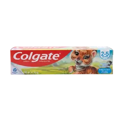 Anticavity Toothpaste for Kids 2-5 Years bubble Fruit Flavor 50ml _ Colgate
