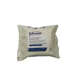 Johnson'S Make Up Remover Extra Sensitive Cleansing Wipes 25 Pcs