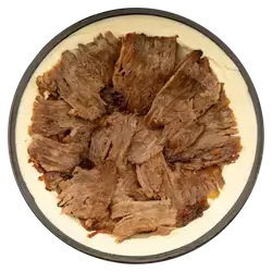 Hummus With Meat Shawarma