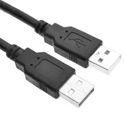 USB 2.0 Type-A to Type-A Cable (Male to Male)