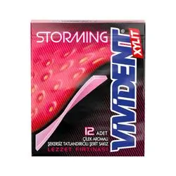 Vivident Gum Strawberry